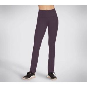 Skechers Go Walk Pants High Waisted Active Stretch Pockets Purple‎ Size XS